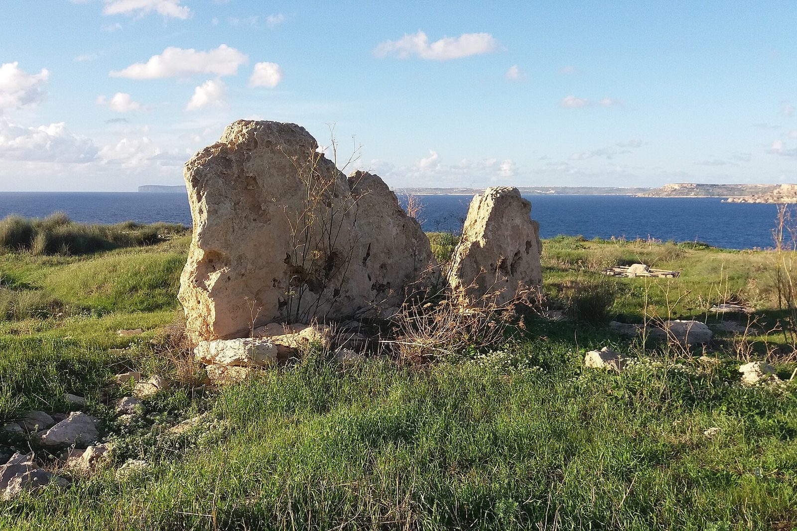 Bahrija West Coast with Northern Coast & Gozo Cliffs in the background - Malta.jpg